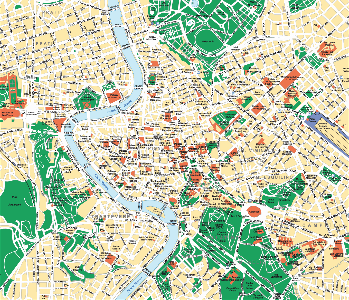 Rome Bus Map Pdf Download