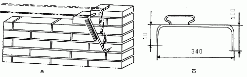 Приспособление для кладки кирпича чертеж