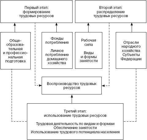 Схема трудовых ресурсов