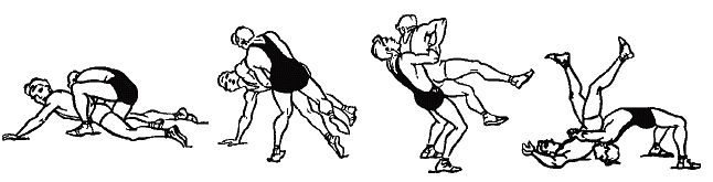 Движение борьба. Бросок через прогиб схема. Бросок наклоном греко-Римская борьба. Вольная борьба бросок. Броски в греко-римской борьбе приемы.