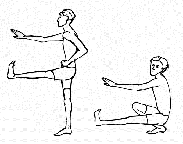 Легкие движения ногами. Упражнения на равновесие. Упражнения на координацию. Комплекс упражнений на равновесие. Упражнения на равновесие и координацию для детей.