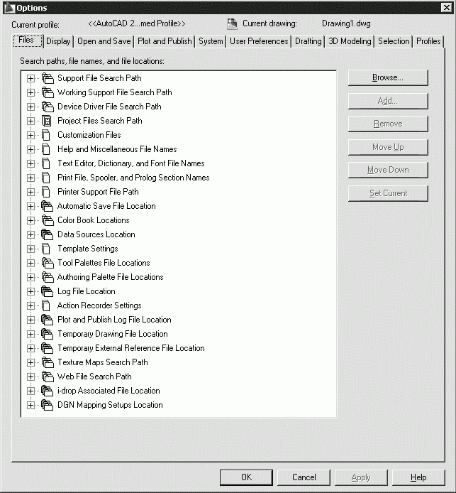 Не удалось открыть журнал для записи autocad