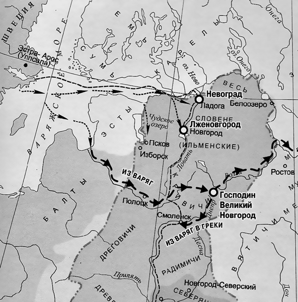 Великий новгород история карта